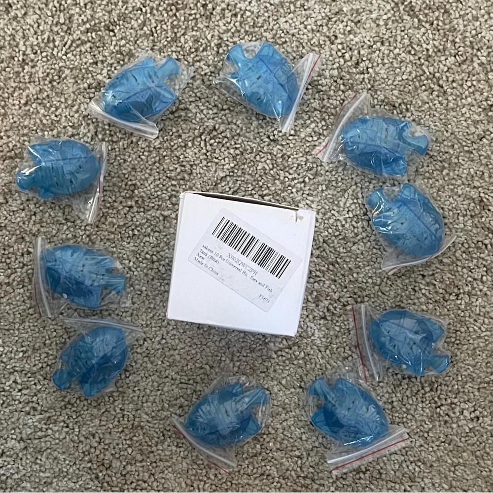 10PC Cleaner Fish for Universal Humidifier Tank & Fish Tanks, Purifies WaterBlue